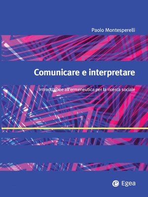 cover image of Comunicare e interpretare